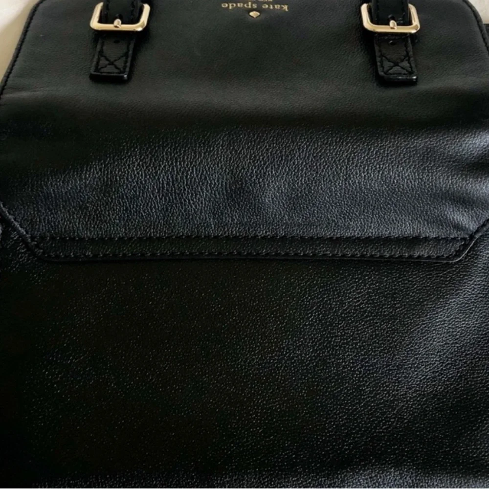Kate Spade New York Allen Street Neil Leather Crossbody Bag Black